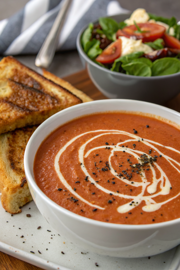 Creamy Tomato Bisque Soup Recipe