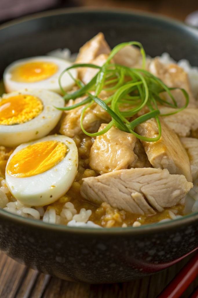 Oyakodon Japanese Chicken Egg Rice Bowl Recipe