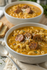 Parmesan Italian Sausage Ditalini Soup Recipe