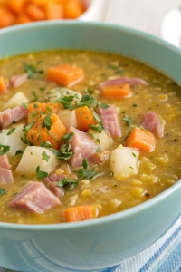 Scottish Ham & Lentil Soup Recipe