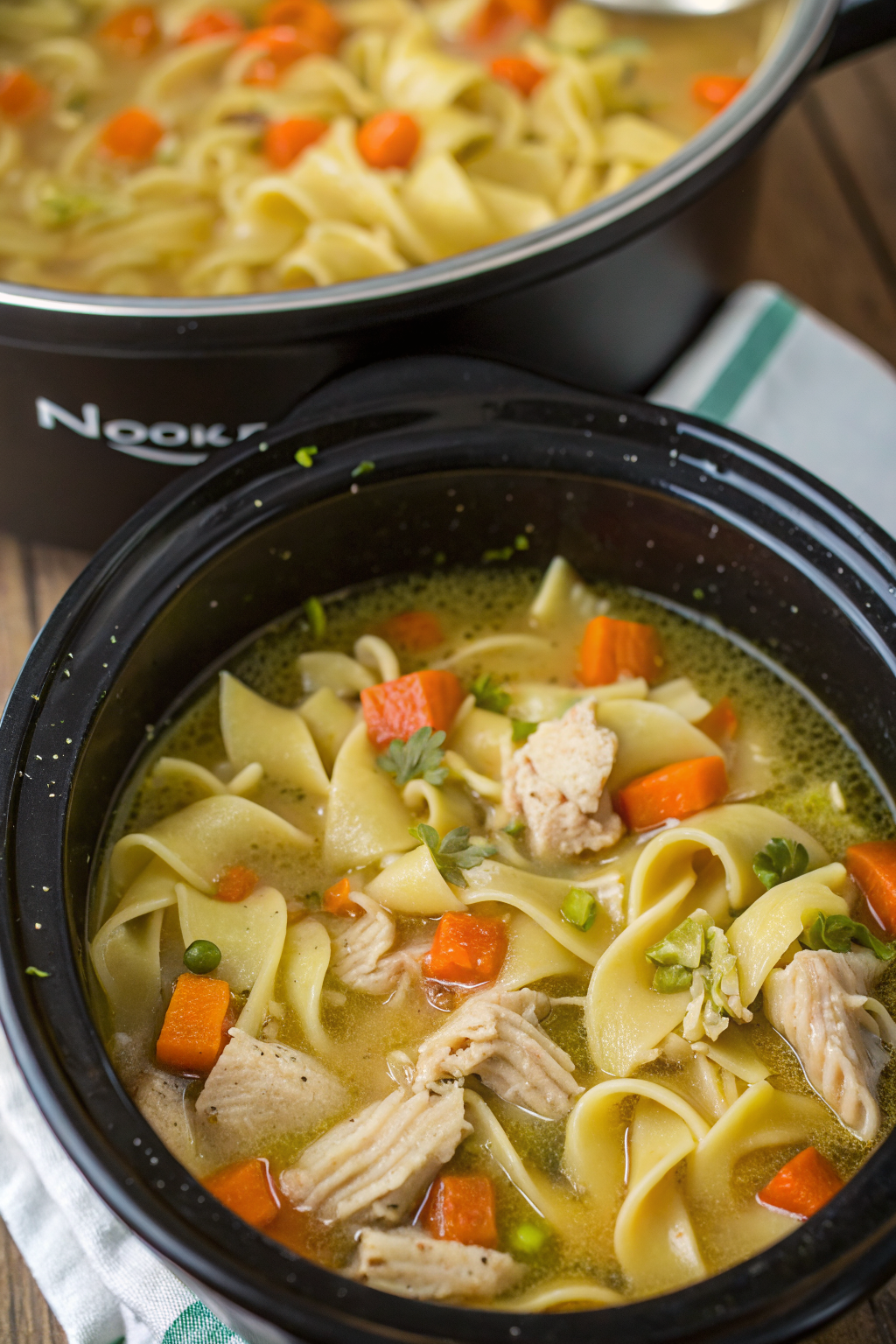 Slow Cooker Chicken Noodle Soup Recipe