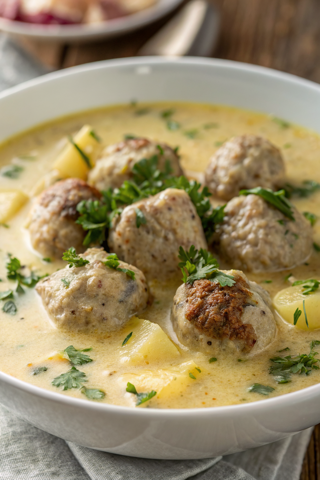Swedish Meatball Soup Recipe