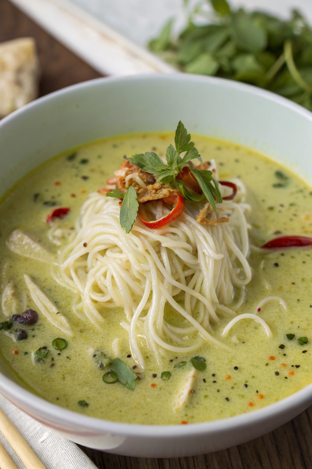 Thai Green Curry Soup Recipe