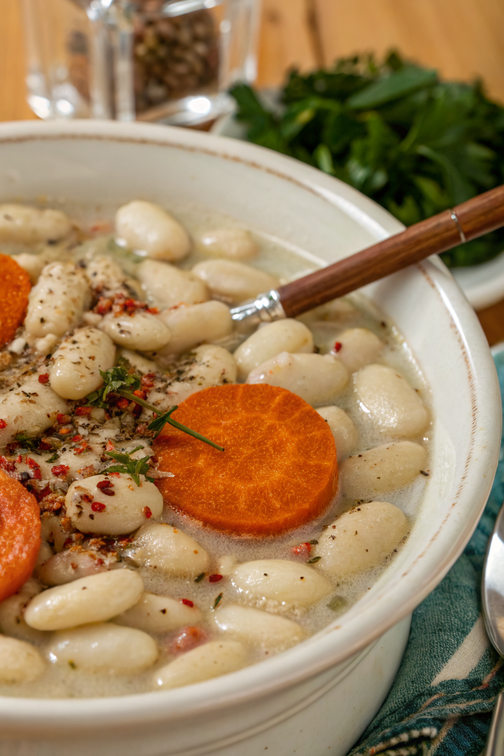 Tuscan White Bean Soup Recipe