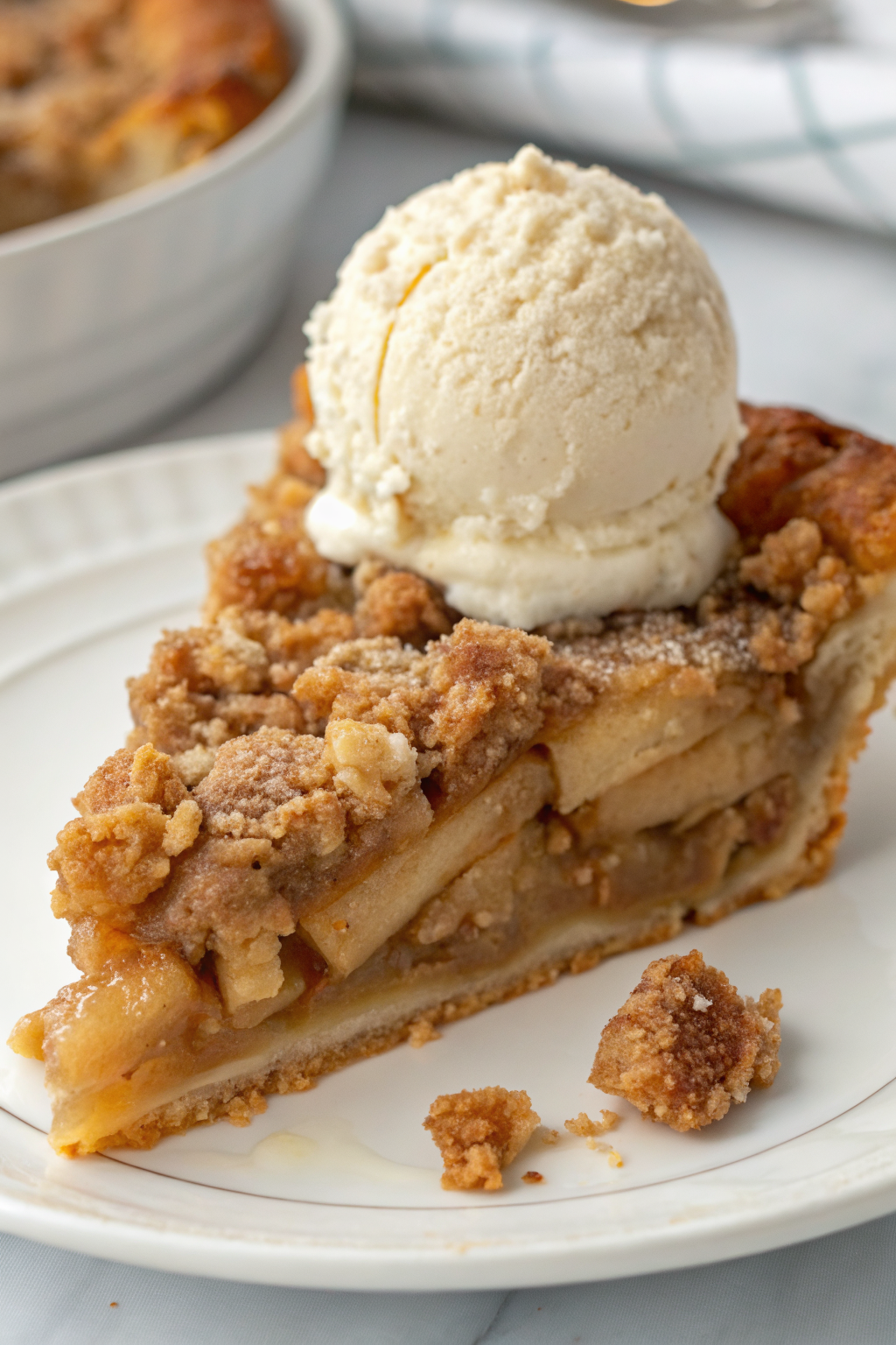 Apple Crumb Pie Recipe