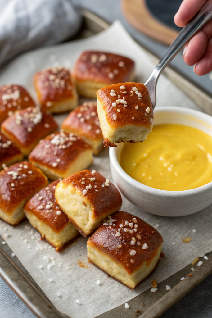 Buttery Soft Pretzel Bites Recipe