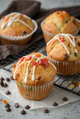 Carrot Cake Zucchini Muffins Recipe