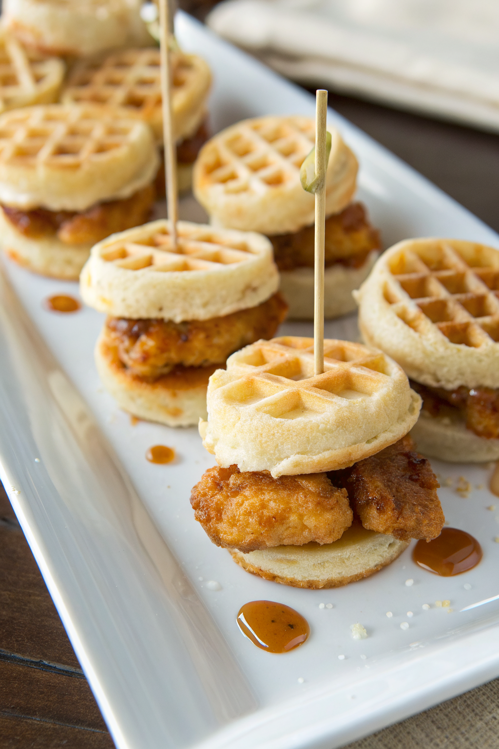 Chicken and Waffle Sliders Recipe