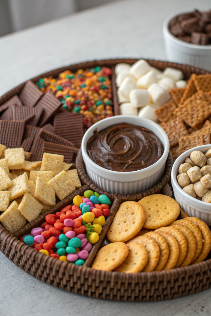 Chocolate And Strawberry Platter Recipe
