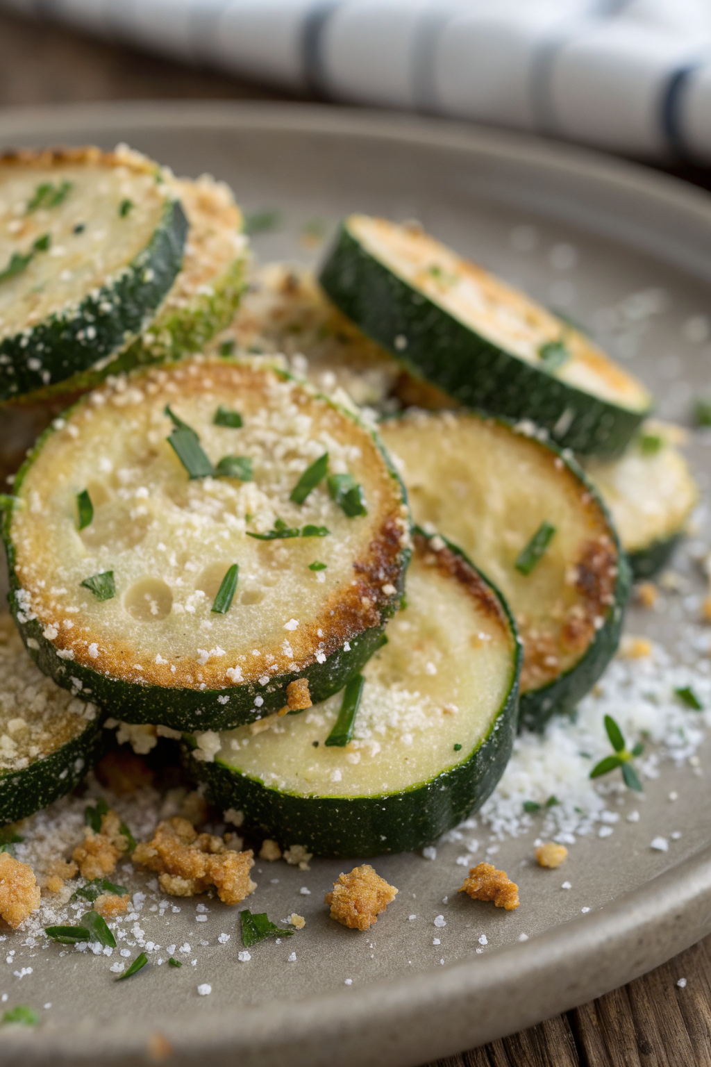 Crispy Pan Fried Zucchini Recipe