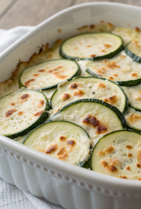 Easy Cheesy Zucchini Bake Recipe