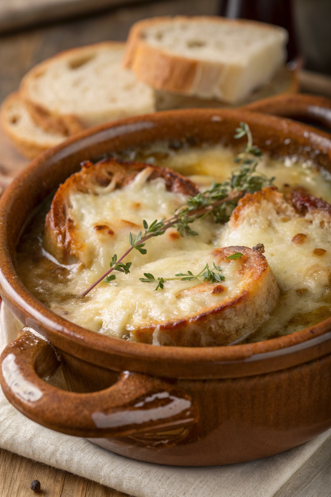 Easy Slow Cooker French Onion Soup Recipe