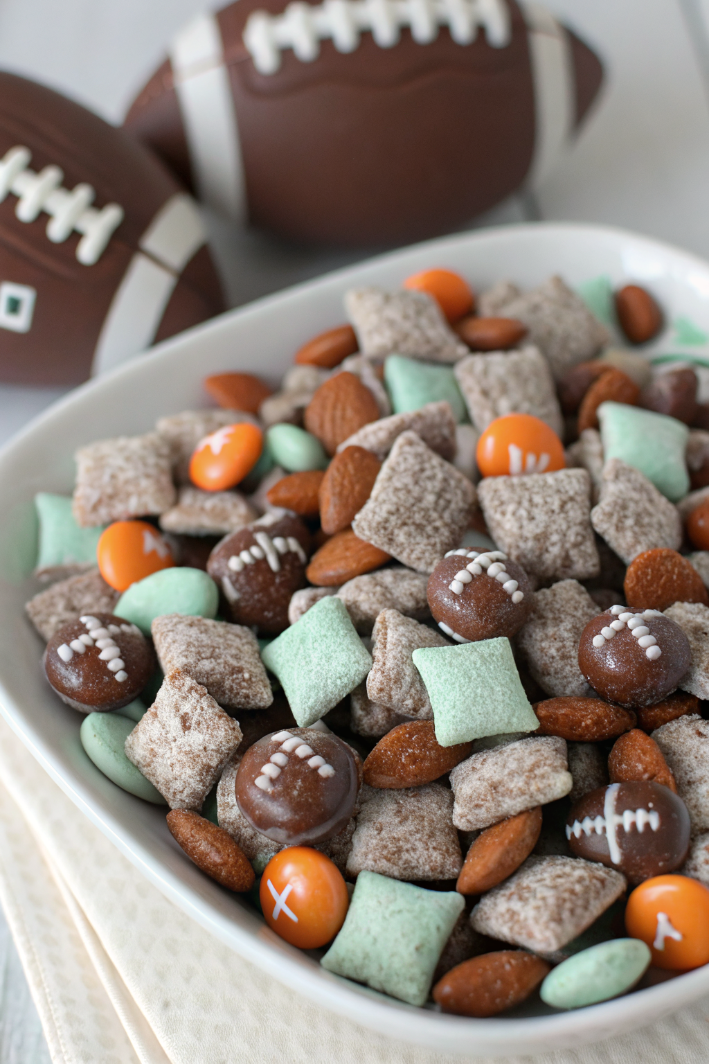 Football Puppy Chow Recipe