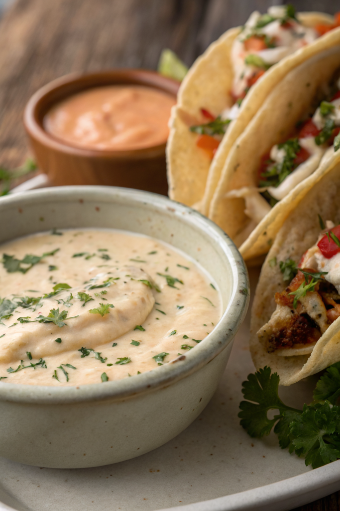 Homemade Fish Taco Sauce Recipe