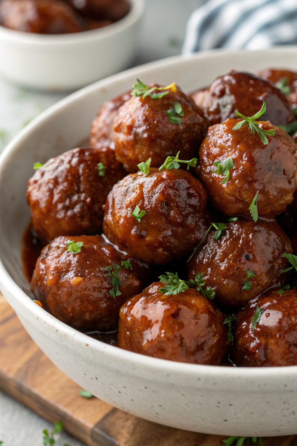 Honey BBQ Crockpot Meatballs Recipe