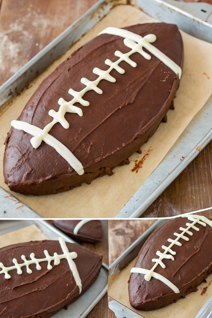 How to Make a Football Cake
