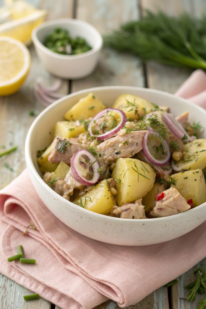 Italian Tuna Potato Salad