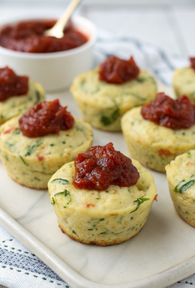Italian Zucchini Garlic Bites Recipe