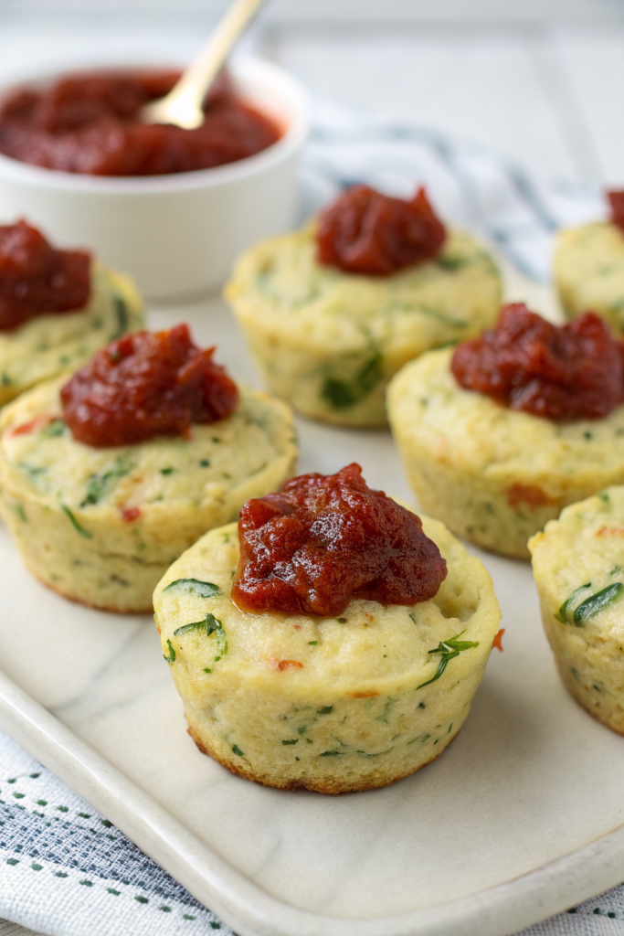 Italian Zucchini Garlic Bites Recipe