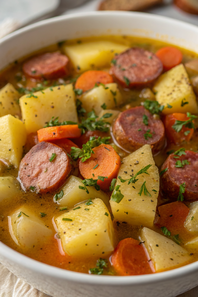 Kielbasa Potato Soup Recipe