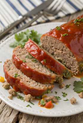 Meatloaf Recipe with Glaze