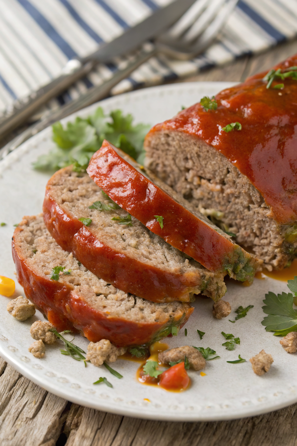 Meatloaf Recipe with Glaze