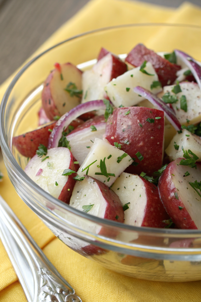 No Mayo Potato Salad With Herbs