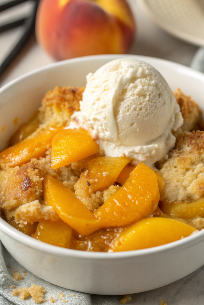 Peach Dump Cake Recipe