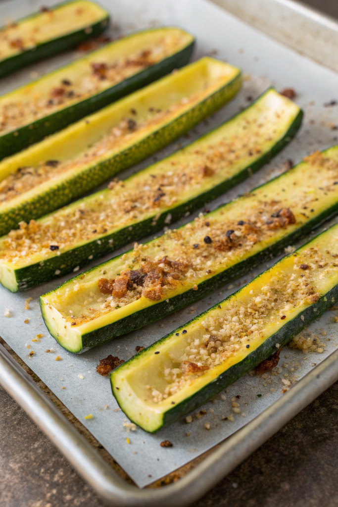 Roasted Zucchini Recipe