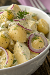 Sour Cream and Onion Potato Salad