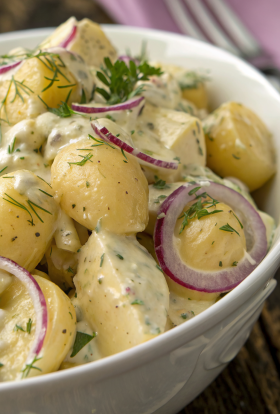 Sour Cream and Onion Potato Salad