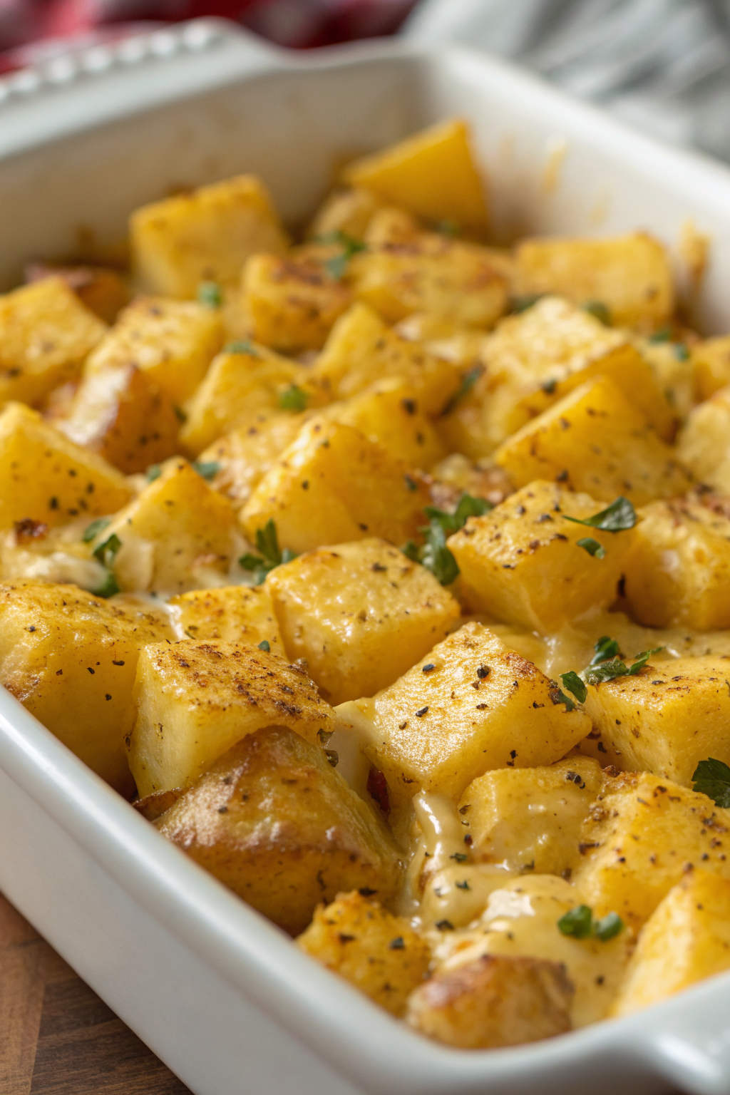 Tasty Cheesy Potato Casserole Recipe