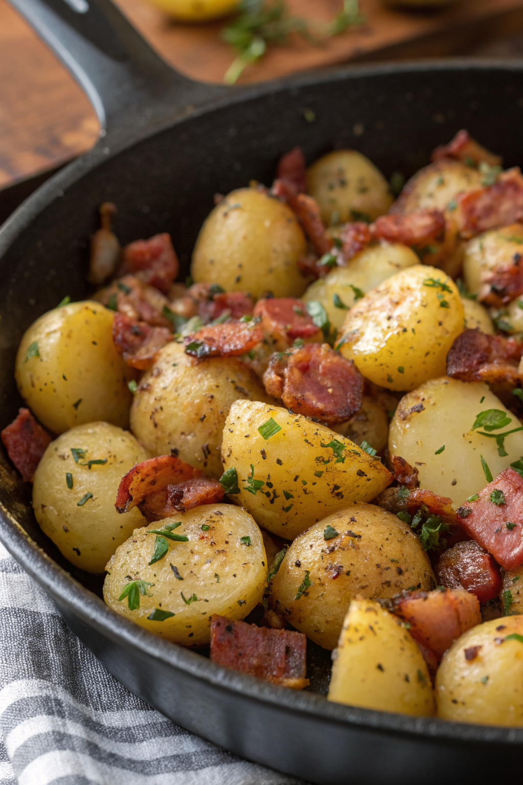 Warm German Potato Salad Recipe