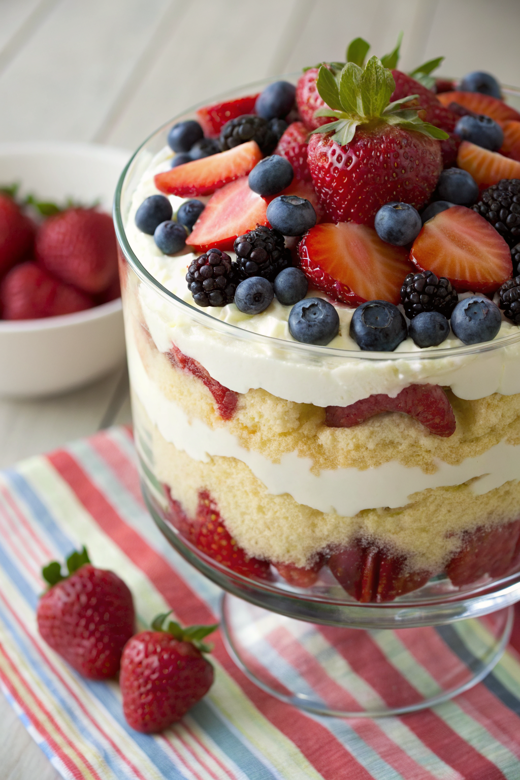 Angel Food Berry Trifle Recipe