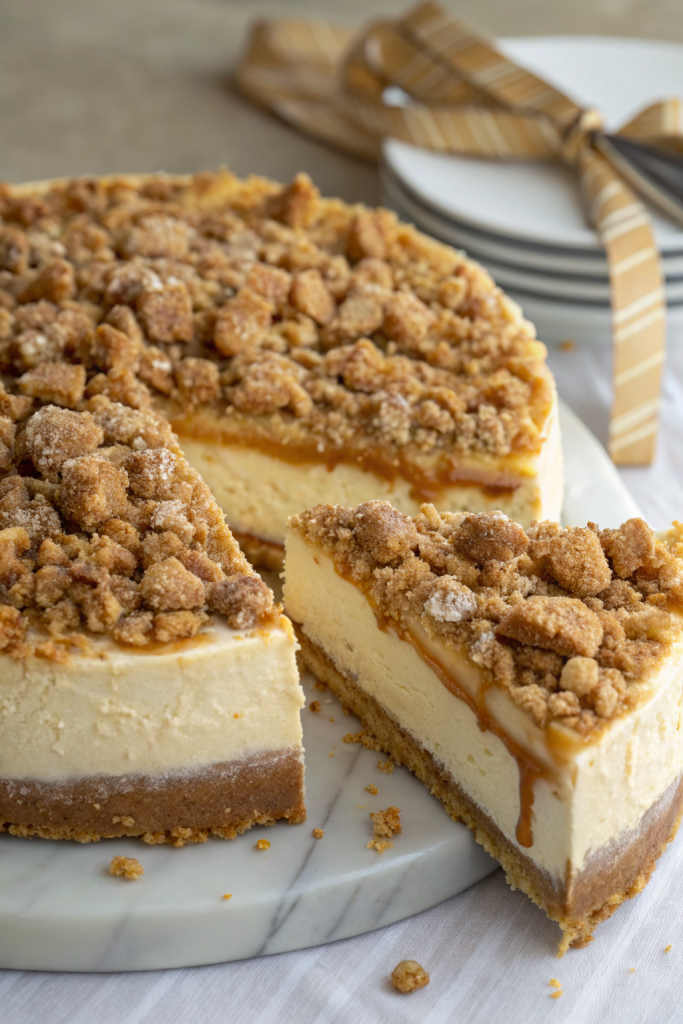 Apple Crumble Cheesecake Recipe
