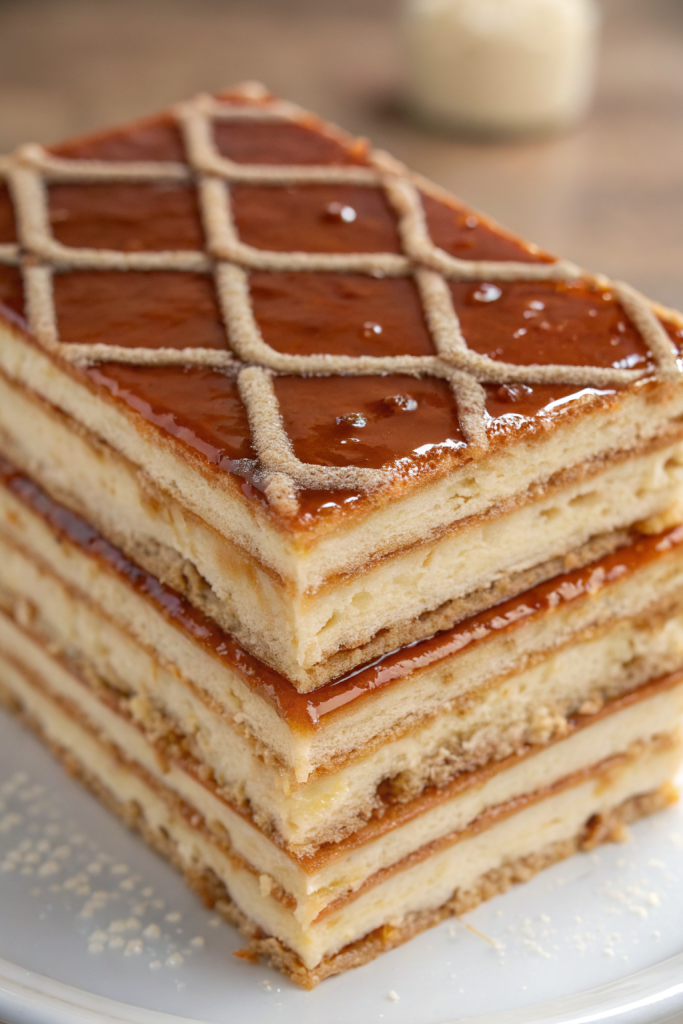 Apple Mille Feuille with Vanilla Custard Recipe