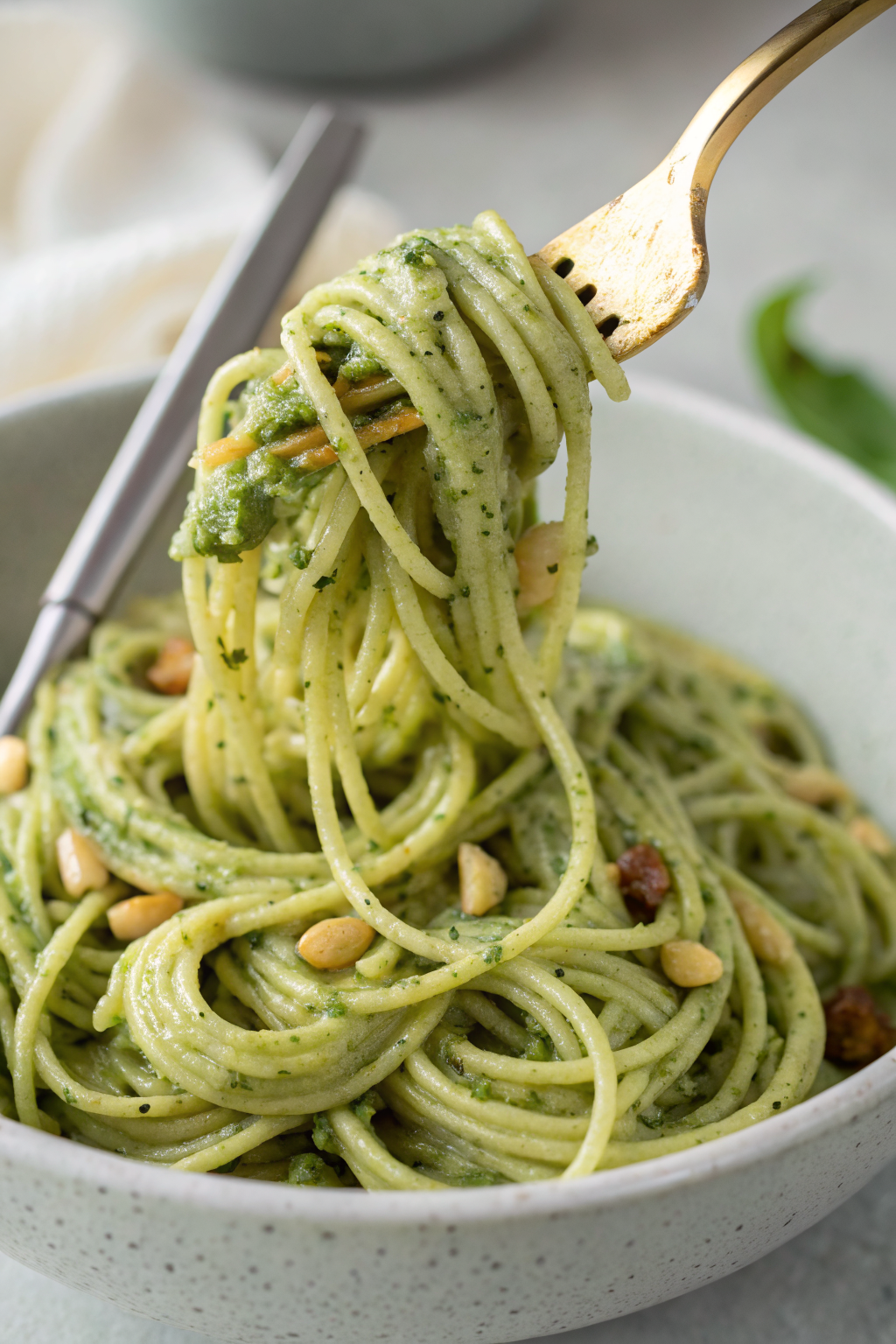 Avocado Pesto Zucchini Noodles Recipe