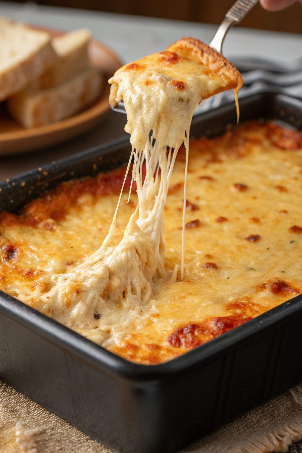 Buffalo Chicken Dip Stove Top