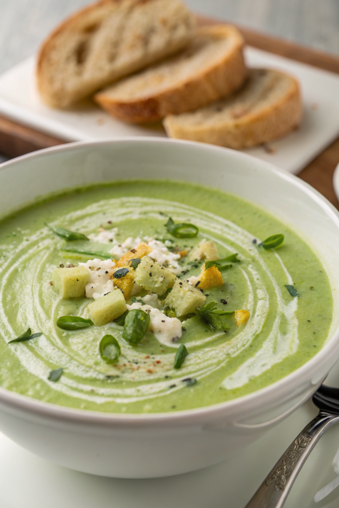 Creamy Italian Potato and Zucchini Soup