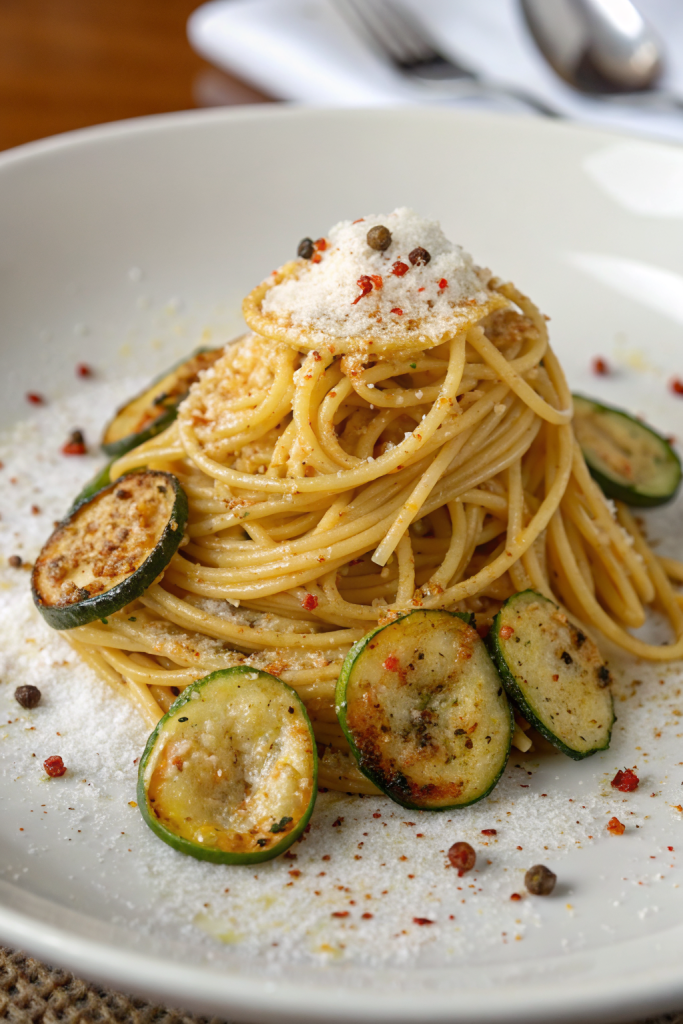 Creamy Zucchini Lemon Pasta Recipe