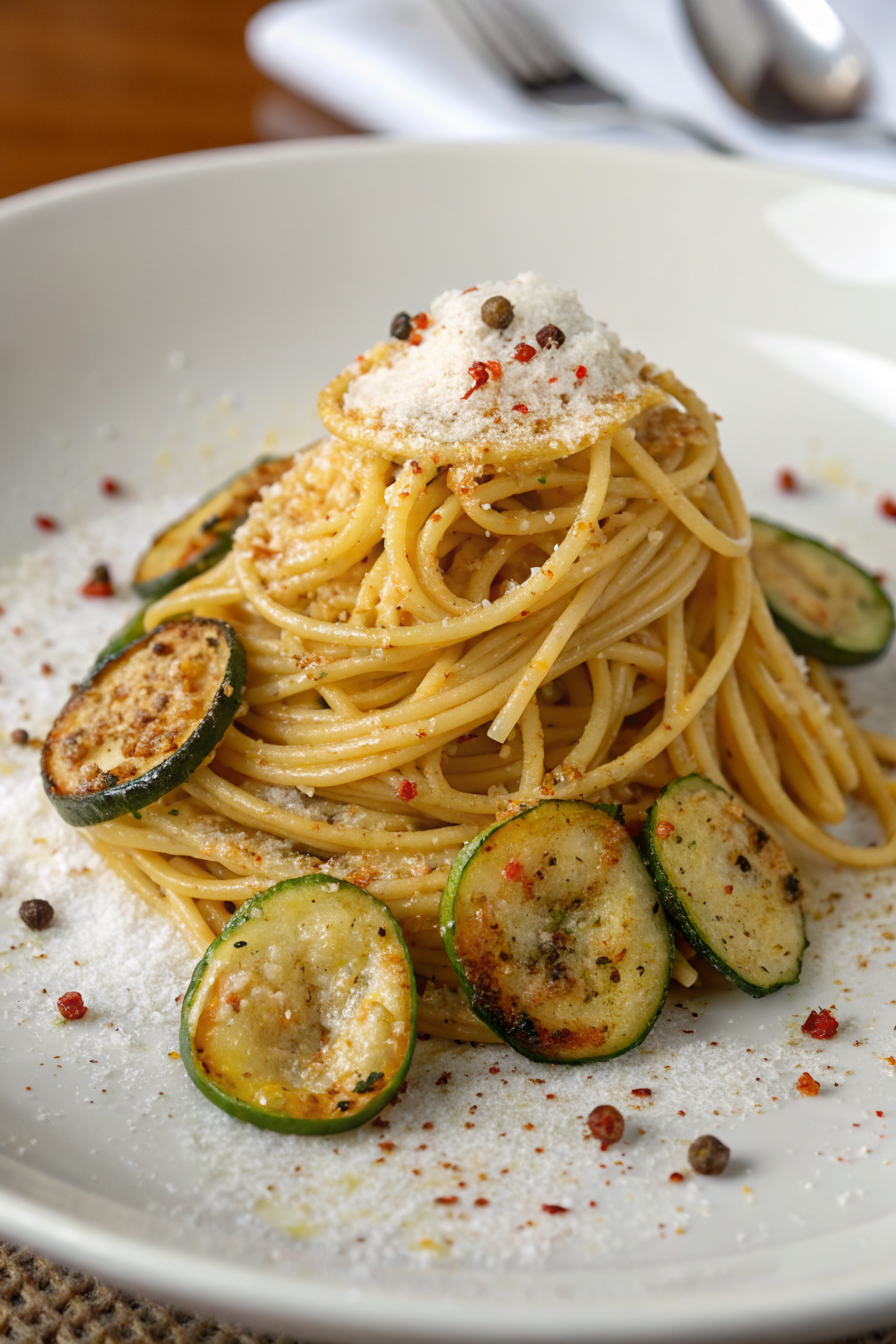 Creamy Zucchini Lemon Pasta Recipe