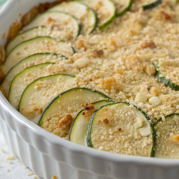 Easy Cheesy Zucchini Casserole Recipe