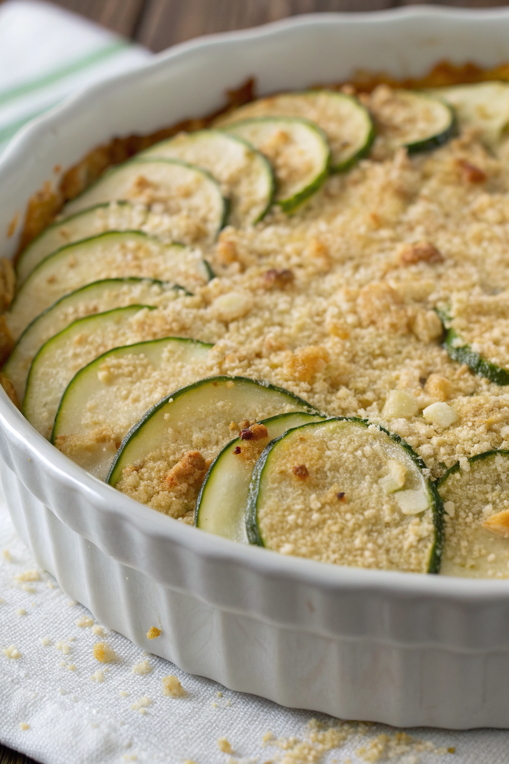 Easy Cheesy Zucchini Casserole Recipe