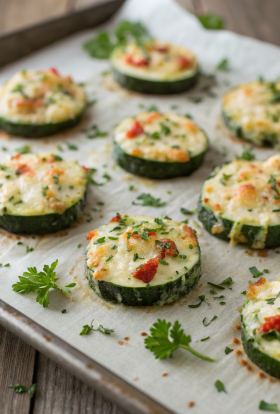 Easy Zucchini Garlic Bites Recipe