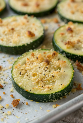 Garlic Parmesan Zucchini Chips
