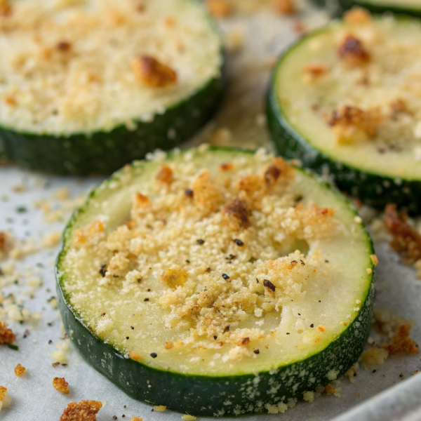 Garlic Parmesan Zucchini Chips