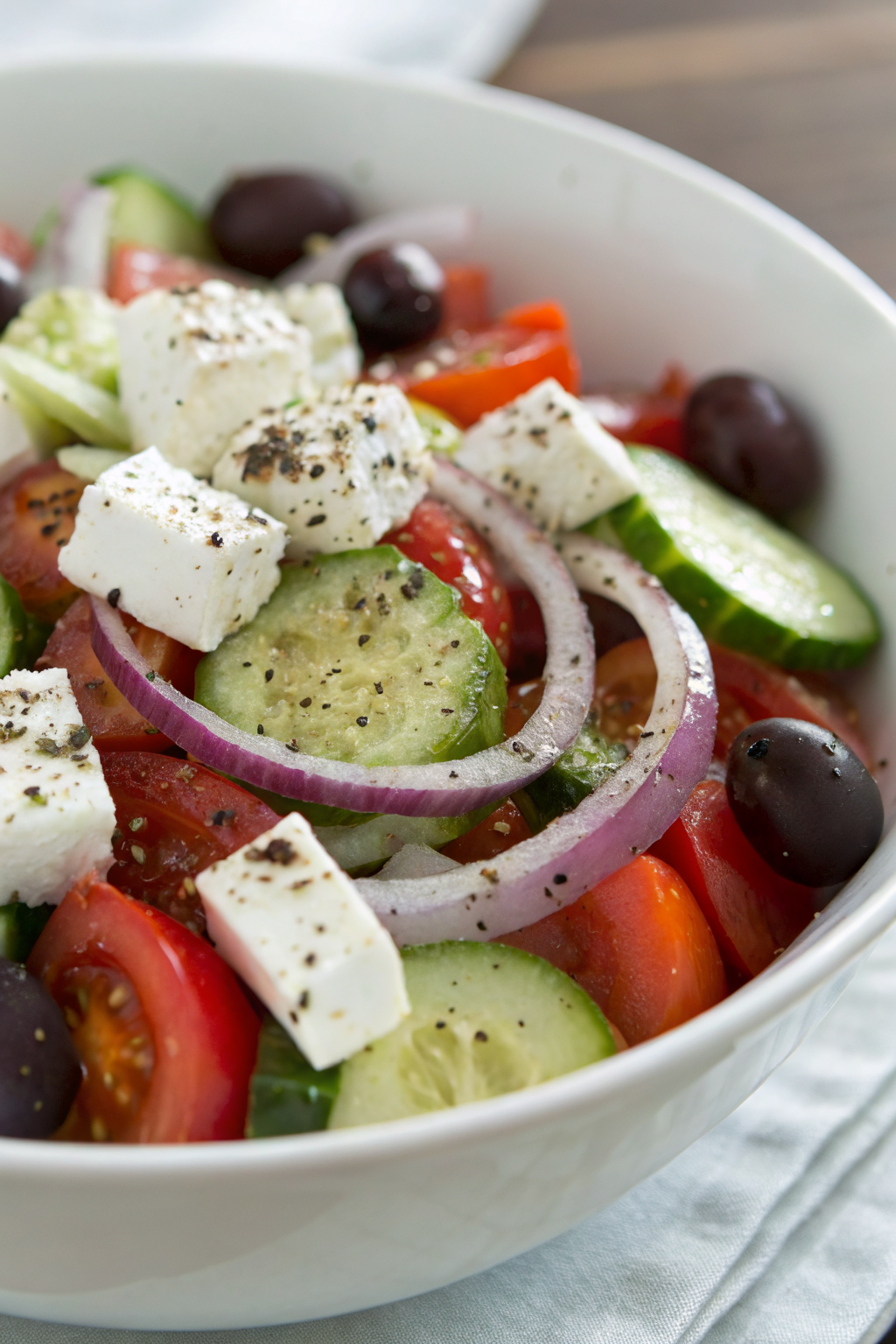 Greek Zucchini Salad