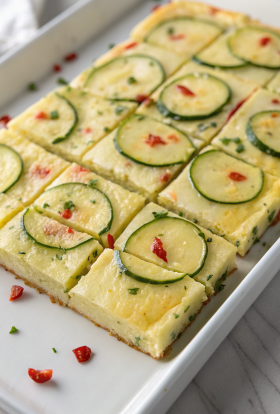 Healthy Zucchini Slice Recipe