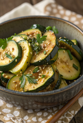 Hibachi Zucchini Recipe