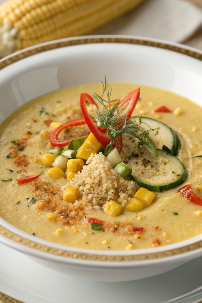 Instant Pot Thai Soup With Corn and Zucchini